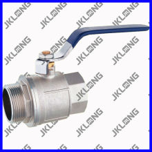 J2002 Nickle Plated Brass Ball Valve(Female&Male Thread),1/2" ~2",PN 25